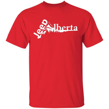 Jeep Alberta white logo G500 Gildan 5.3 oz. T-Shirt