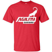 Agility Customs white logo G200B Gildan Youth Ultra Cotton T-Shirt