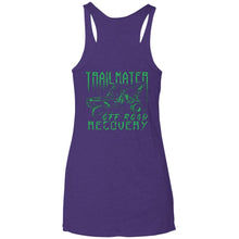 Moab Motorsports Trailmater 2-sided print NL6733 Next Level Ladies' Triblend Racerback Tank