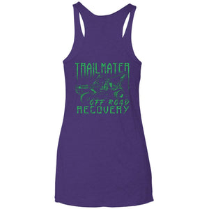 Moab Motorsports Trailmater 2-sided print NL6733 Next Level Ladies' Triblend Racerback Tank