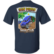 San Diego jeep club 2-sided print 2-sided print G500 Gildan 5.3 oz. T-Shirt