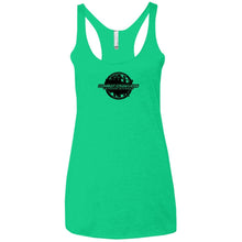 CCVOA black logo NL6733 Next Level Ladies' Triblend Racerback Tank