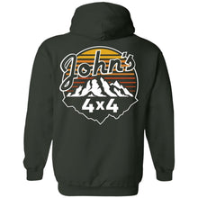 John's 4x4 2-sided print G185 Gildan Pullover Hoodie 8 oz.