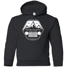 ASJC white logo G185B Gildan Youth Pullover Hoodie