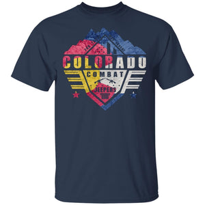 Colorado Combat Jeepers CO Flag G200 Gildan Ultra Cotton T-Shirt