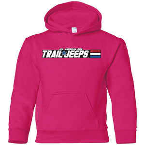 Trail Jeeps G185B Gildan Youth Pullover Hoodie