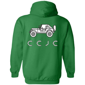CCJC 2-sided print G185 Gildan Pullover Hoodie 8 oz.