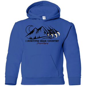 I survived G185B Gildan Youth Pullover Hoodie