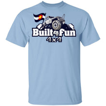 Built4Fun grey G500B Gildan Youth 5.3 oz 100% Cotton T-Shirt