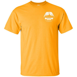 ASJC 2-sided print with Freedom flag on back G200 Gildan Ultra Cotton T-Shirt