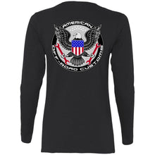 American Off-Road 2-sided print G540L Ladies' Cotton LS T-Shirt