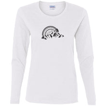 Rockland Rock Crawlers G540L Gildan Ladies' Cotton LS T-Shirt