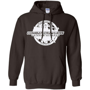 CCVOA white logo G185 Gildan Pullover Hoodie 8 oz.