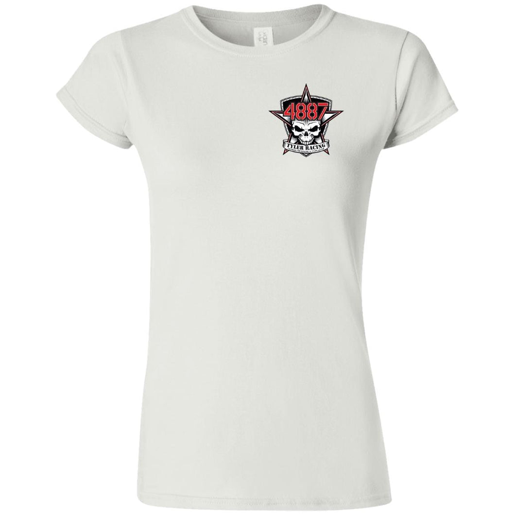Tyler Racing 2-sided print G640L Gildan Softstyle Ladies' Fitted T-Shirt