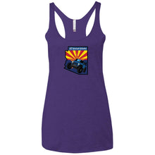 AZ Westside Wheelers NL6733 Next Level Ladies' Triblend Racerback Tank