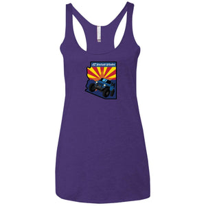 AZ Westside Wheelers NL6733 Next Level Ladies' Triblend Racerback Tank