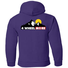 4 Wheel More 2-sided print G185B Gildan Youth Pullover Hoodie