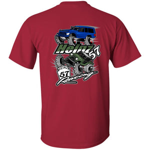 H57 Racing 2-sided print G200B Gildan Youth Ultra Cotton T-Shirt