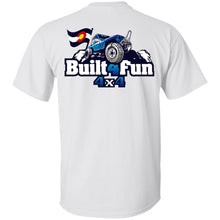 Built4Fun blue 2-sided print G500 Gildan 5.3 oz. T-Shirt