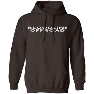 Bloodline Offroad white logo G185 Gildan Pullover Hoodie 8 oz.