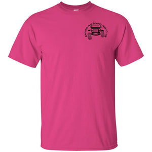 ASJC black logo 2-sided print G200B Gildan Youth Ultra Cotton T-Shirt