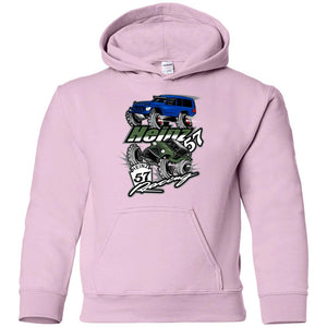 H57 Racing G185B Gildan Youth Pullover Hoodie