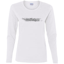 AmericanOffroadCustoms Horizontal G540L Ladies' Cotton LS T-Shirt