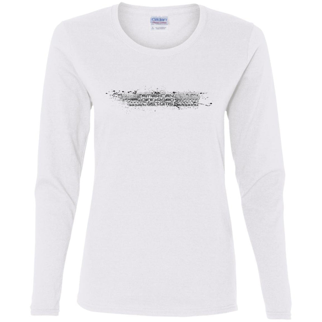 AmericanOffroadCustoms Horizontal G540L Ladies' Cotton LS T-Shirt