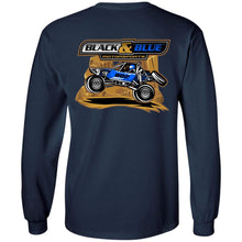 B&BM Team Indiana front 2-sided print G240B Gildan Youth LS T-Shirt