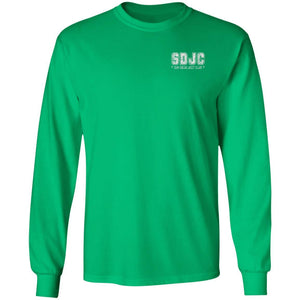 SDJC 2-sided print G240 Gildan LS Ultra Cotton T-Shirt