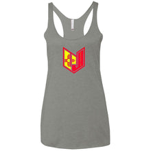 Wicked Jeeps NM NL6733 Next Level Ladies' Triblend Racerback Tank