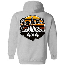 John's 4x4 2-sided print G185 Gildan Pullover Hoodie 8 oz.