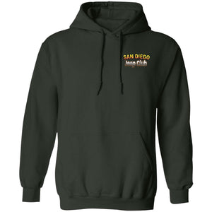 San Diego jeep club 2-sided print G185 Gildan Pullover Hoodie 8 oz.