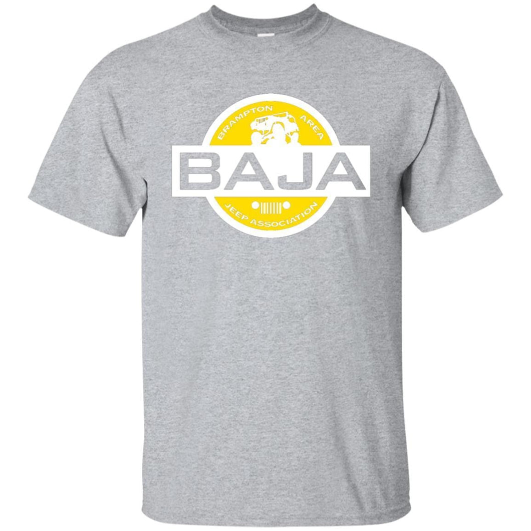 BAJA white logo G200 Gildan Ultra Cotton T-Shirt