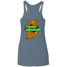 B&B Motorsports 2-sided print (Team Indiana back) NL6733 Next Level Ladies' Triblend Racerback Tank
