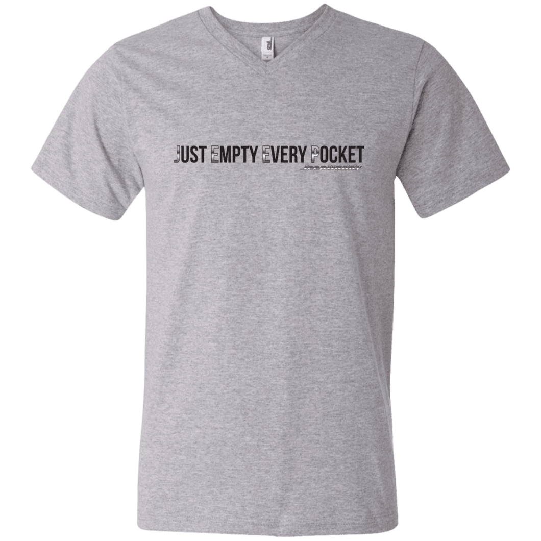 JeepDaddy Just Empty Every Pocket V-Neck T-Shirt