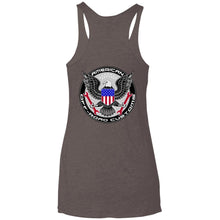 American Off-Road 2-sided print NL6733 Next Level Ladies' Triblend Racerback Tank
