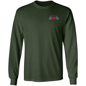 Heatbeaters 2-sided print G240 Gildan LS Ultra Cotton T-Shirt
