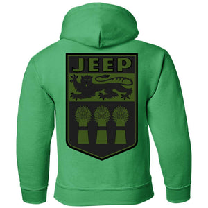 JSK_ Dark Star 2-sided print G185B Gildan Youth Pullover Hoodie