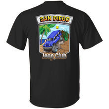 San Diego jeep club 2-sided print 2-sided print G500B Gildan Youth 5.3 oz 100% Cotton T-Shirt