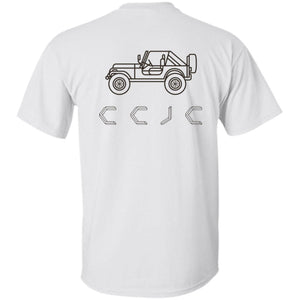 CCJC 2-sided print G200B Gildan Youth Ultra Cotton T-Shirt