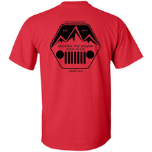 ASJC black logo 2-sided print G200 Gildan Ultra Cotton T-Shirt
