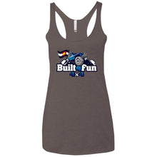 Built4Fun blue NL6733 Next Level Ladies' Triblend Racerback Tank