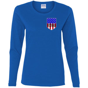 American Off-Road 2-sided print G540L Ladies' Cotton LS T-Shirt