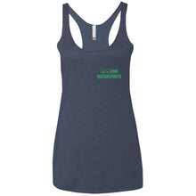 Moab Motorsports 2-sided print w/Trailmater back NL6733 Next Level Ladies' Triblend Racerback Tank