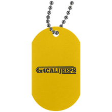 California Jeeps UN4004 Silver Dog Tag