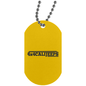 California Jeeps UN4004 Silver Dog Tag