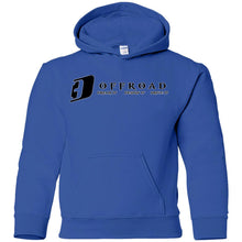 D3 Offroad white border G185B Gildan Youth Pullover Hoodie