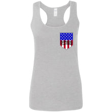 American Off-Road 2-sided print G645RL Ladies' Softstyle Racerback Tank