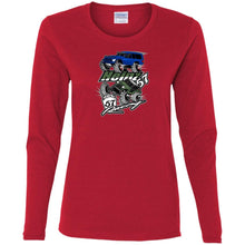 H57 Racing G540L Gildan Ladies' Cotton LS T-Shirt